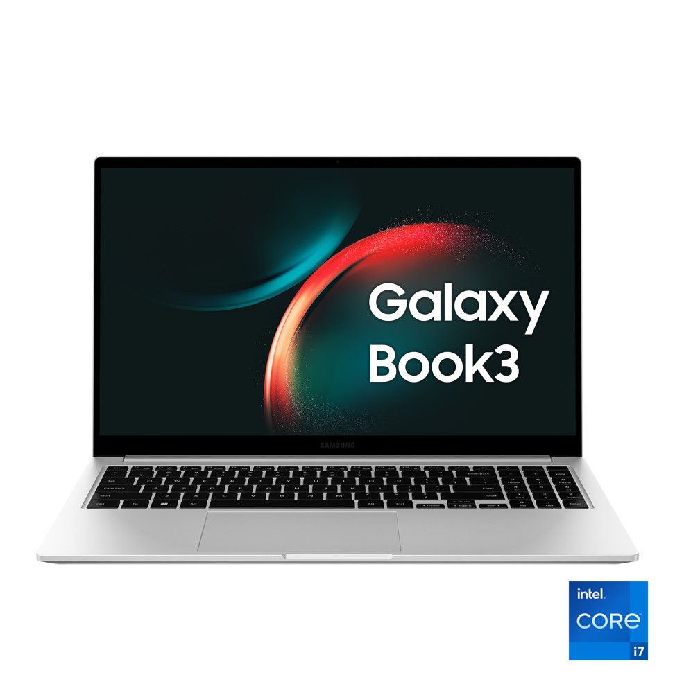 NP754XFG-KB2IT Samsung Galaxy Book3 15.6" Laptop i7 16GB 512GB Windows 11 Pro Silver