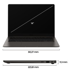 NP944XFG-KC1IT Samsung Galaxy Book3 Pro 14" Laptop i7 16GB 512GB Windows 11 Pro Graphite