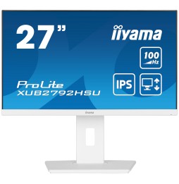 iiyama ProLite XUB2792HSU-W6 LED display 68,6 cm (27") 1920 x 1080 Pixel Full HD Bianco