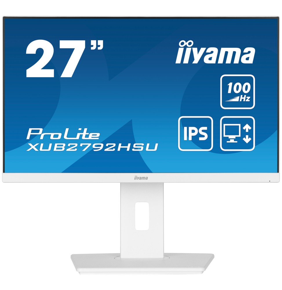 iiyama ProLite XUB2792HSU-W6 LED display 68,6 cm (27") 1920 x 1080 Pixel Full HD Bianco