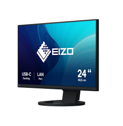 EIZO FlexScan EV2490-BK Monitor PC 60,5 cm (23.8") 1920 x 1080 Pixel Full HD LED Nero