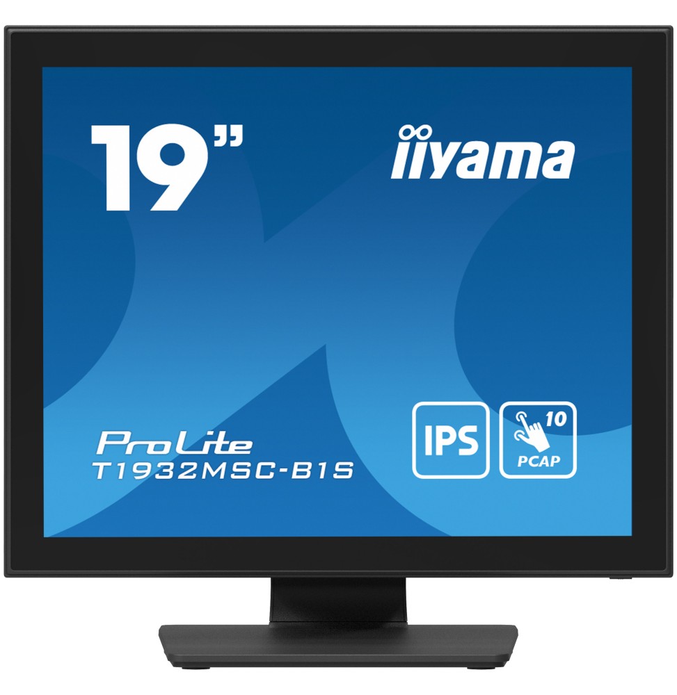 iiyama ProLite T1932MSC-B1S Monitor PC 48,3 cm (19") 1280 x 1024 Pixel Full HD LED Touch screen Da t