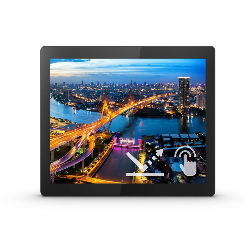 Philips B Line 152B1TFL/00 Monitor PC 38,1 cm (15") 1024 x 768 Pixel LED Touch screen Nero