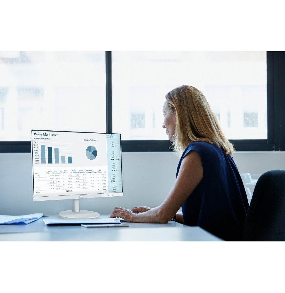 Philips 271V8AW/00 Monitor PC 68,6 cm (27") 1920 x 1080 Pixel Bianco