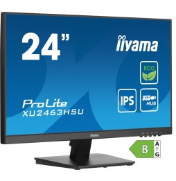 iiyama ProLite XU2463HSU-B1 Monitor PC 60,5 cm (23.8") 1920 x 1080 Pixel Full HD LED Nero