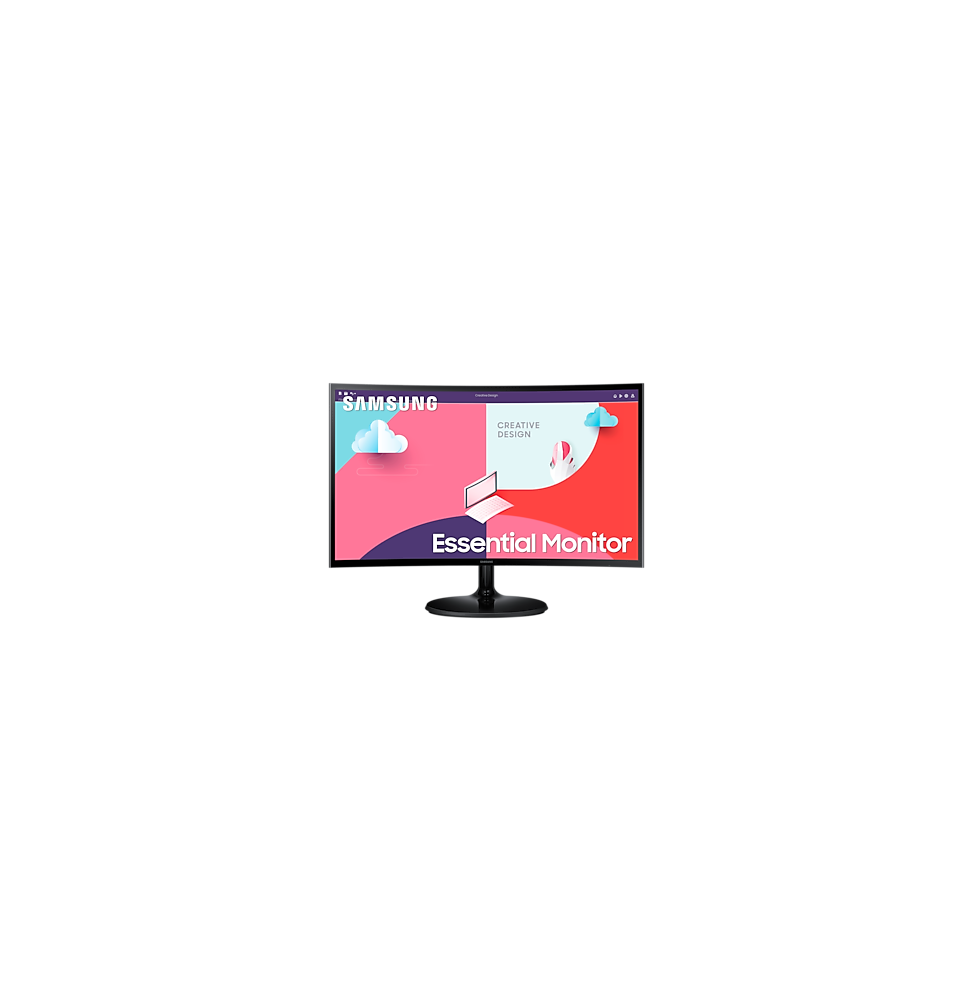 Samsung LS24C360EAUXEN LED display 61 cm (24") 1920 x 1080 Pixel Full HD Nero