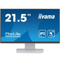 T2252MSC-W2 iiyama ProLite Monitor PC 54,6 cm (21.5") 1920 x 1080 Pixel Full HD LCD Touch screen Tav