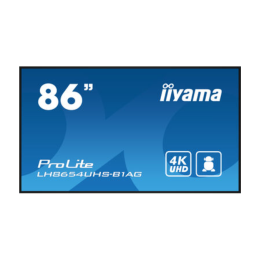 LH8654UHS-B1AG iiyama ProLite To Be Updated Monitor PC 2,17 m (85.6") 3840 x 2160 Pixel 4K Ultra HD
