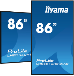 LH8654UHS-B1AG iiyama ProLite To Be Updated Monitor PC 2,17 m (85.6") 3840 x 2160 Pixel 4K Ultra HD
