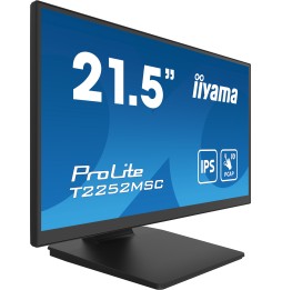 iiyama ProLite T2252MSC-B2 Monitor PC 54,6 cm (21.5") 1920 x 1080 Pixel Full HD LCD Touch screen Ner