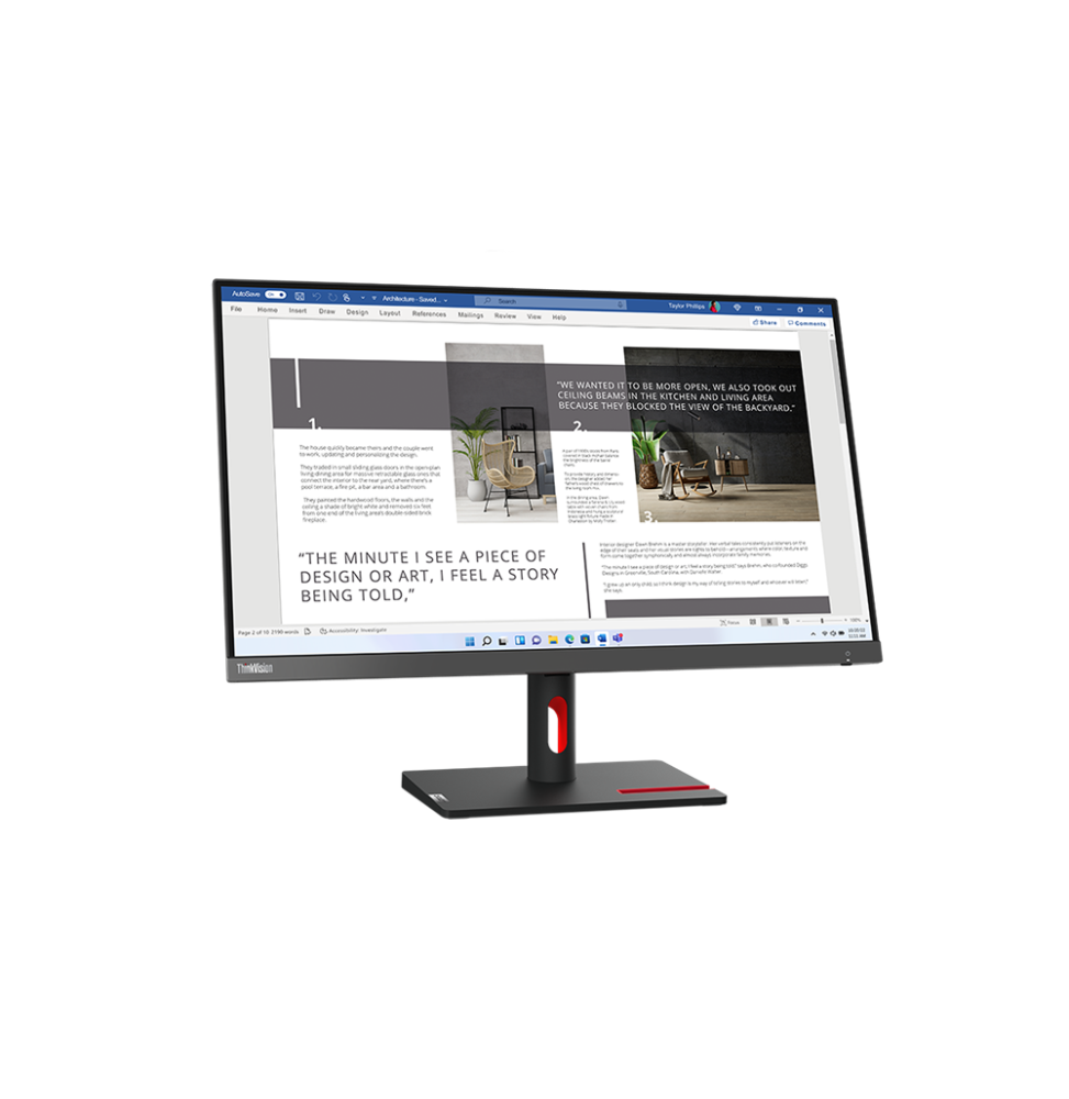 63DFKAT4EU Lenovo ThinkVision S27i-30 LED display 68,6 cm (27") 1920 x 1080 Pixel Full HD Grigio