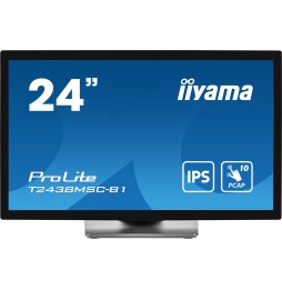T2438MSC-B1 iiyama ProLite Monitor PC 60,5 cm (23.8") 1920 x 1080 Pixel Full HD LED Touch screen Ner