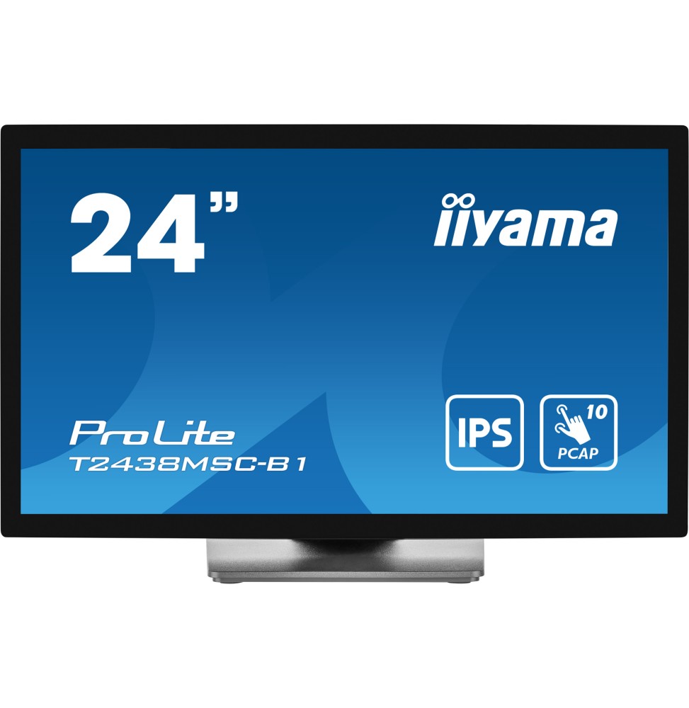 T2438MSC-B1 iiyama ProLite Monitor PC 60,5 cm (23.8") 1920 x 1080 Pixel Full HD LED Touch screen Ner