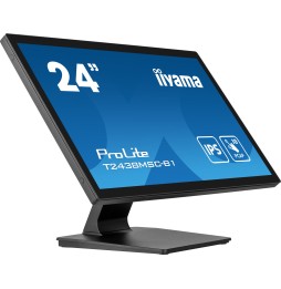 T2438MSC-B1 iiyama ProLite Monitor PC 60,5 cm (23.8") 1920 x 1080 Pixel Full HD LED Touch screen Ner