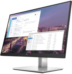 9VF96AA HP E-Series E23 G4 Monitor PC 58,4 cm (23") 1920 x 1080 Pixel Full HD LCD Nero, Argento