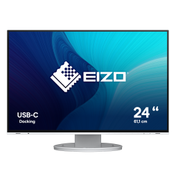 EIZO FlexScan EV2485-WT LED display 61,2 cm (24.1") 1920 x 1200 Pixel WUXGA Bianco