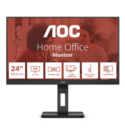AOC E3 24E3QAF Monitor PC 61 cm (24") 1920 x 1080 Pixel Nero