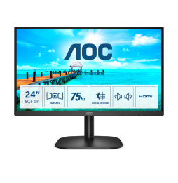 AOC B2 24B2XDAM LED display 60,5 cm (23.8") 1920 x 1080 Pixel Full HD Nero