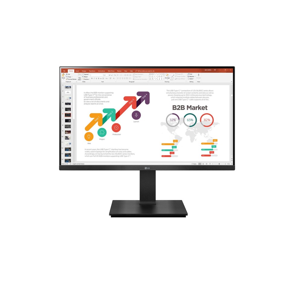 24BP45SP-B.AEU LG 24BP45SP-B Monitor PC 60,5 cm (23.8") 1920 x 1080 Pixel Full HD LED Nero