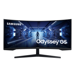 LC34G55TWWPXEN Samsung Odyssey Monitor Gaming G5 da 34'' Ultra WQHD Curvo