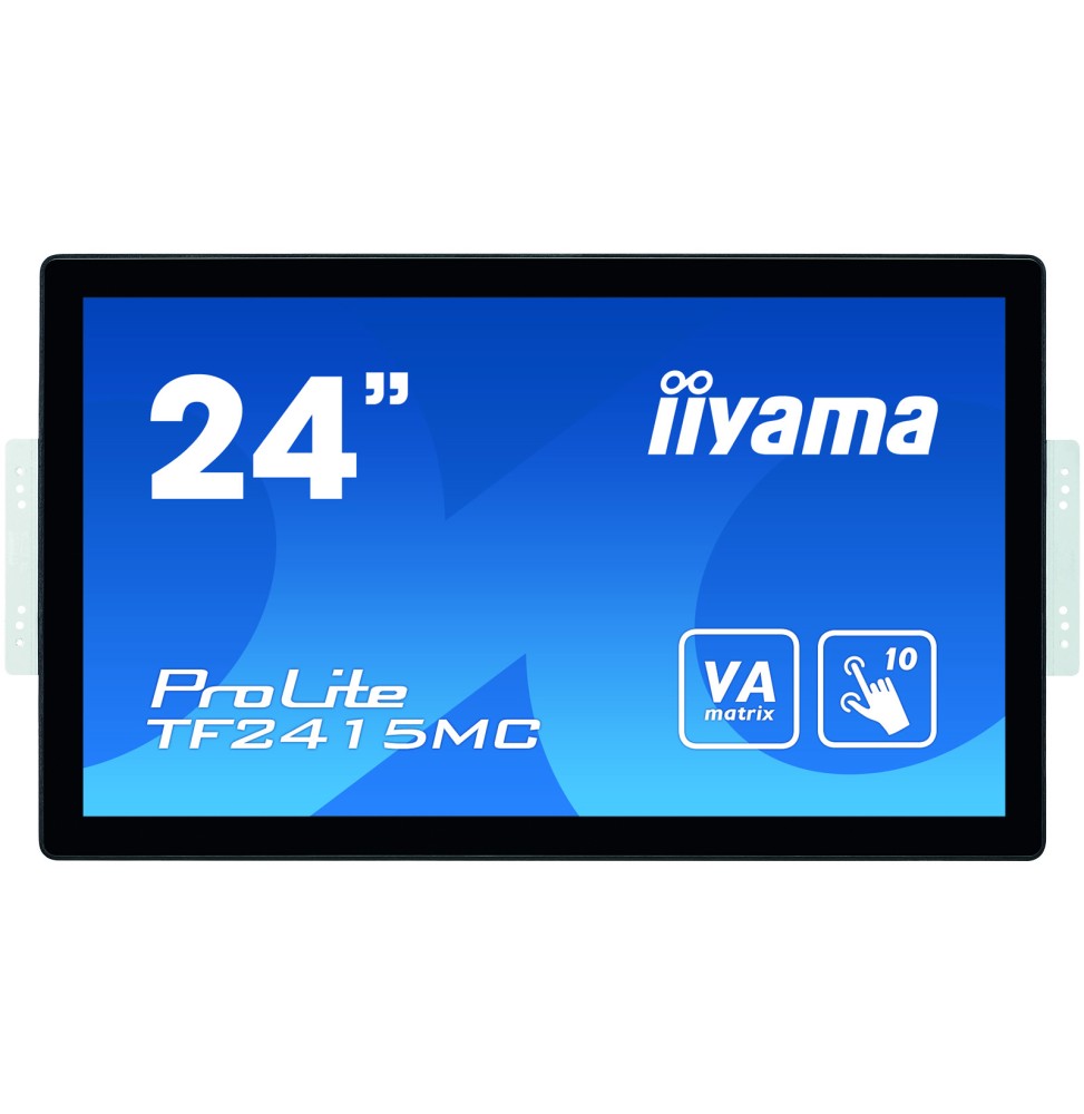 iiyama ProLite TF2415MC-B2 Monitor PC 60,5 cm (23.8") 1920 x 1080 Pixel Full HD VA Touch screen Mult