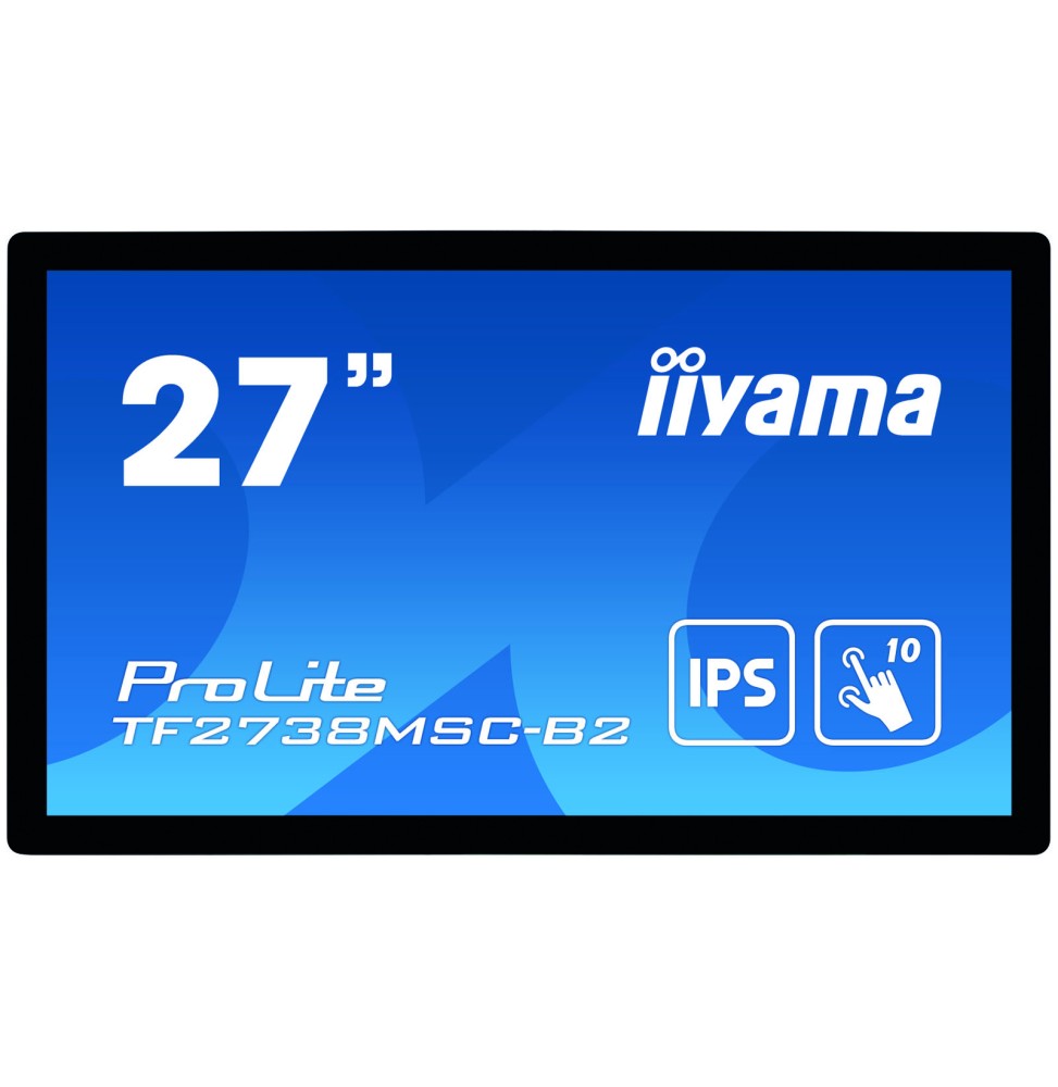 iiyama ProLite TF2738MSC-B2 Monitor PC 68,6 cm (27") 1920 x 1080 Pixel Full HD LED Touch screen Mult