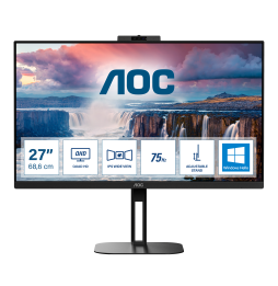 Q27V5CW/BK AOC V5 Q27V5CW Monitor PC 68,6 cm (27") 2560 x 1440 Pixel Quad HD LED Nero