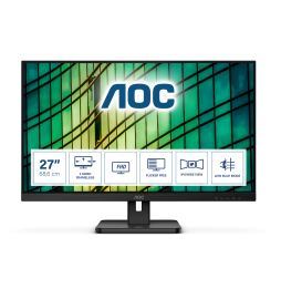 AOC E2 27E2QAE Monitor PC 68,6 cm (27") 1920 x 1080 Pixel Full HD LCD Nero