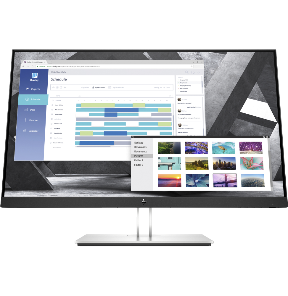 9VG82AA HP E-Series E27q G4 QHD Monitor PC 68,6 cm (27") 2560 x 1440 Pixel Quad HD Nero