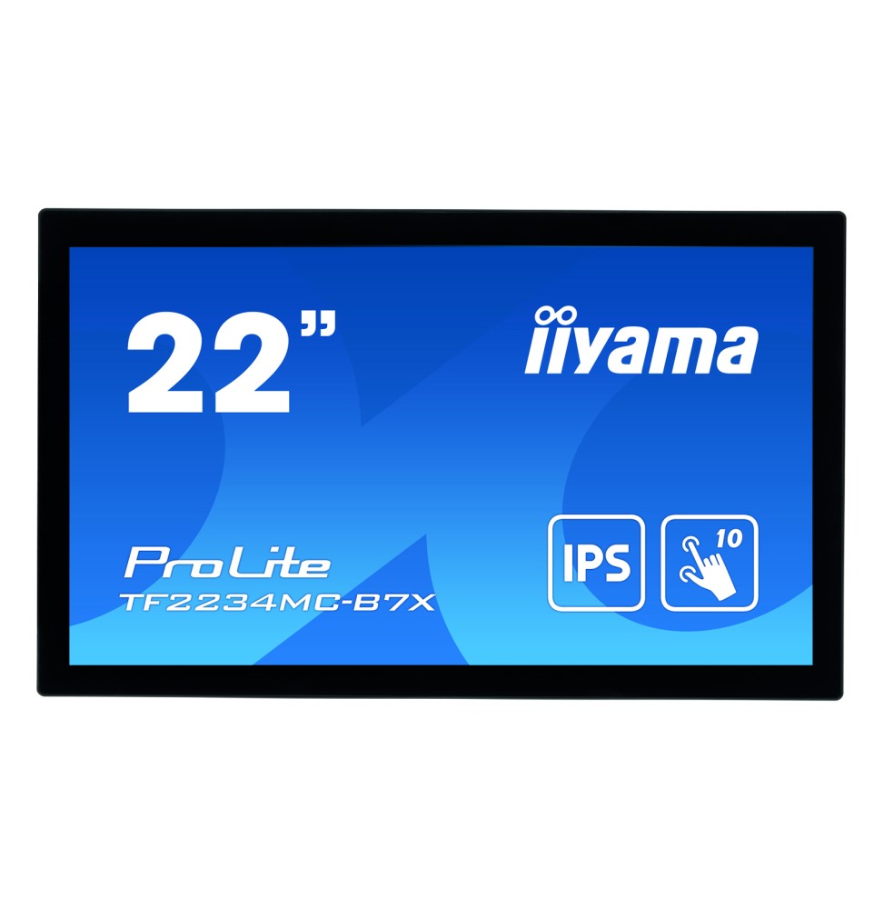 iiyama ProLite TF2234MC-B7X Monitor PC 54,6 cm (21.5") 1920 x 1080 Pixel Full HD LED Touch screen Mu