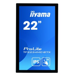iiyama ProLite TF2234MC-B7X Monitor PC 54,6 cm (21.5") 1920 x 1080 Pixel Full HD LED Touch screen Mu