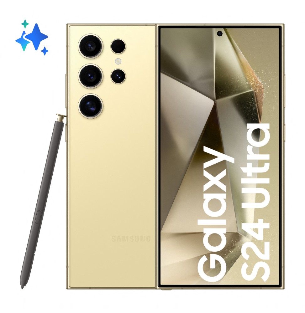 SM-S928BZYHEUE Samsung Galaxy S24 Ultra Smartphone AI, Display 6.8'' QHD+ Dynamic AMOLED 2X, Fotocam