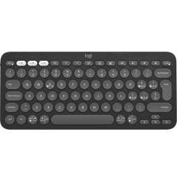920-011819 Logitech Pebble Keys 2 K380s tastiera RF senza fili + Bluetooth QWERTY Italiano Grafite