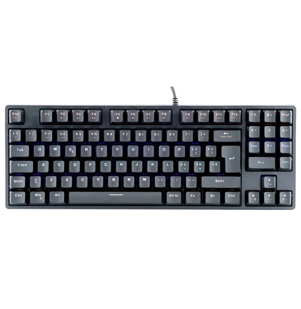 ITKGMCX50 itek X50 tastiera USB Italiano Nero