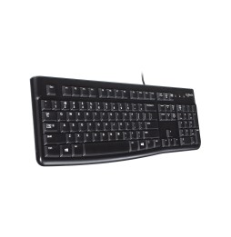 920-002492 Logitech K120 Tastiera con Cavo per Windows, USB Plug-and-Play, Dimensioni Standard, Resi