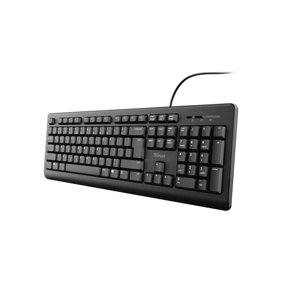 23882 Trust Primo tastiera USB QWERTY Italiano Nero