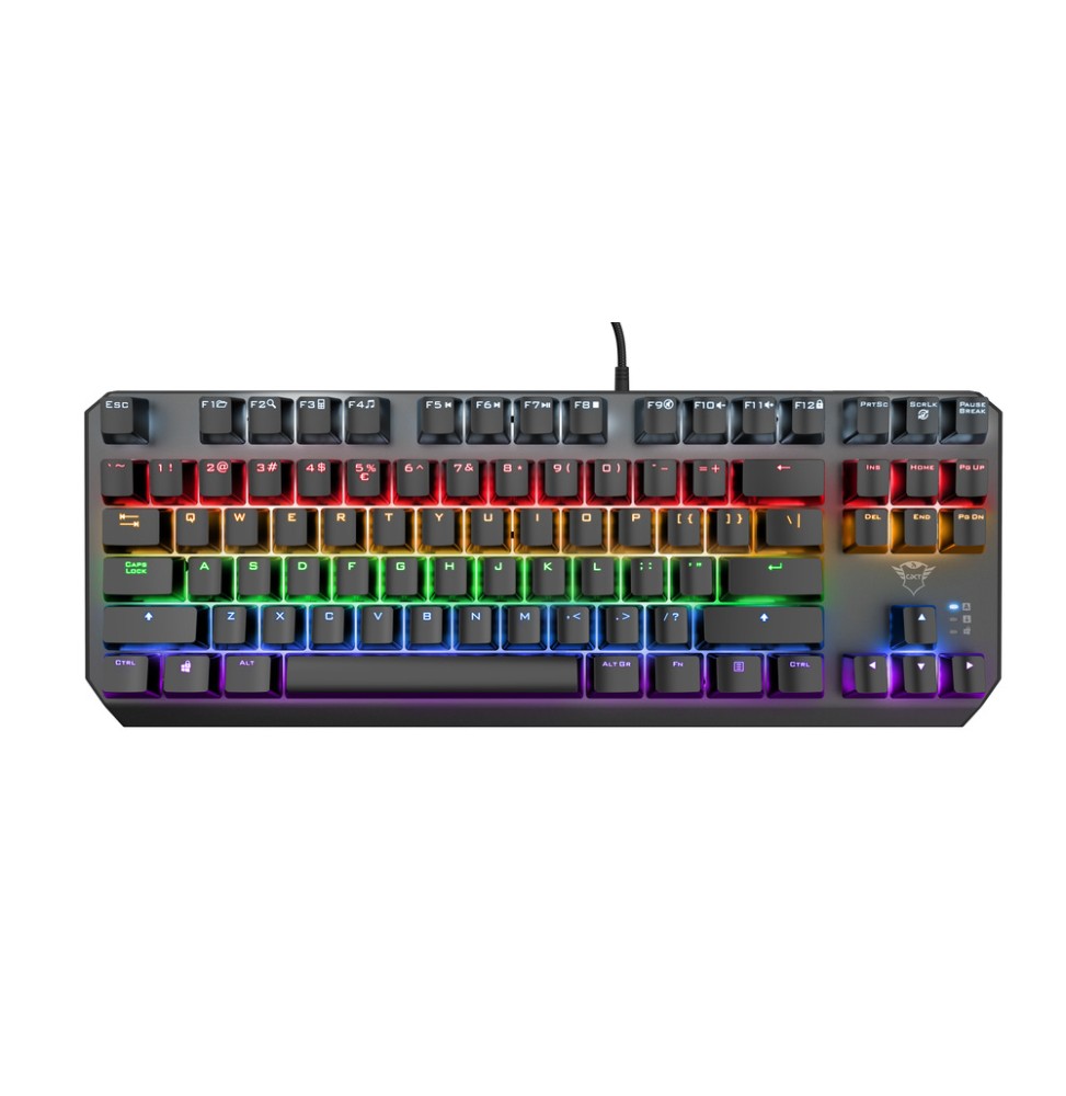 24406 Trust GXT 834 Callaz tastiera USB QWERTY Italiano Nero