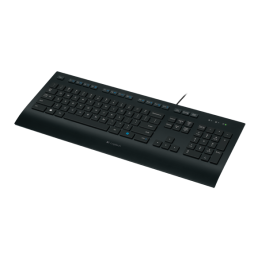 920-005214 Logitech K280E Pro f/ Business tastiera USB QWERTY Italiano Nero