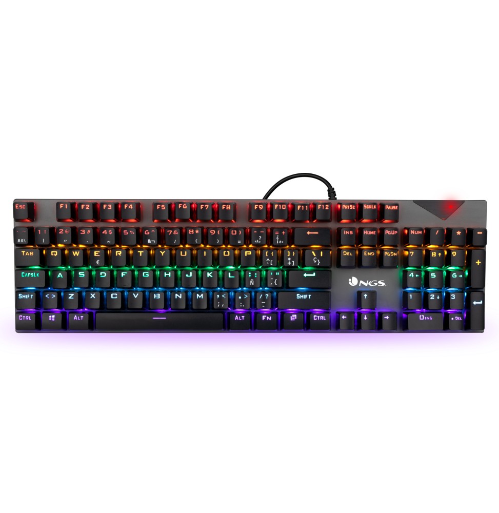 8435430619140 NGS ﻿﻿GKX-500, QWERTY, IT tastiera USB Italiano Nero