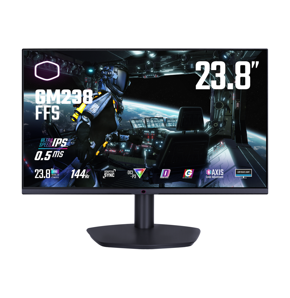 CMI-GM238-FFS-EK Cooler Master Gaming GM238-FFS LED display 60,5 cm (23.8") 1920 x 1080 Pixel Full H