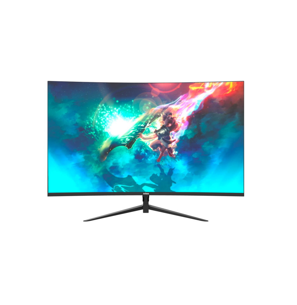 NXM24CRV01 Nilox MONITOR 24 CURVO 165HZ 1MS HDMI DP - 1 ms Monitor PC 61 cm (24") 1920 x 1080 Pixel
