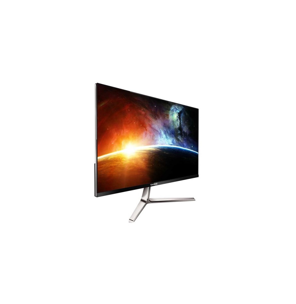 YZ2407 YASHI Pioneer Monitor PC 61 cm (24") 1920 x 1080 Pixel Full HD LED Nero, Argento