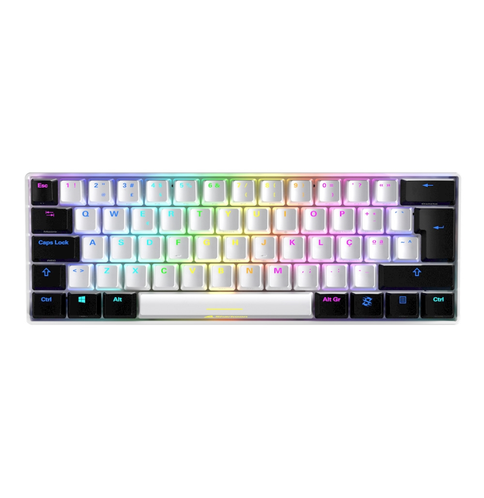 SGK50 S4 WH Sharkoon SGK50 S4 tastiera USB QWERTY Italiano Bianco