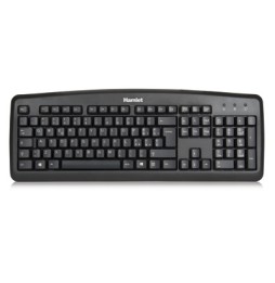 XKKITA2 Hamlet Black Soft Touch tastiera usb italiana professionale