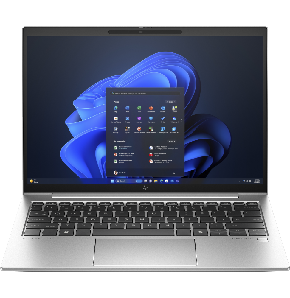 970Q1ET HP EliteBook 830 G11 Intel Core Ultra 7 155U Computer portatile 33,8 cm (13.3") WUXGA 16 GB