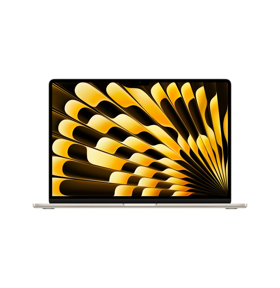 MRYT3T/A Apple MacBook Air 15'' M3 chip con core 8 CPU e core 10 GPU, 8GB, 512GB SSD Galassia