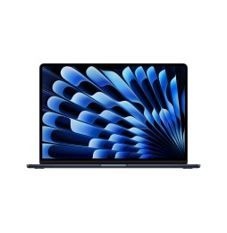 MRYU3T/A Apple MacBook Air 15'' M3 chip con core 8 CPU e core 10 GPU, 8GB, 256GB SSD Mezzanotte