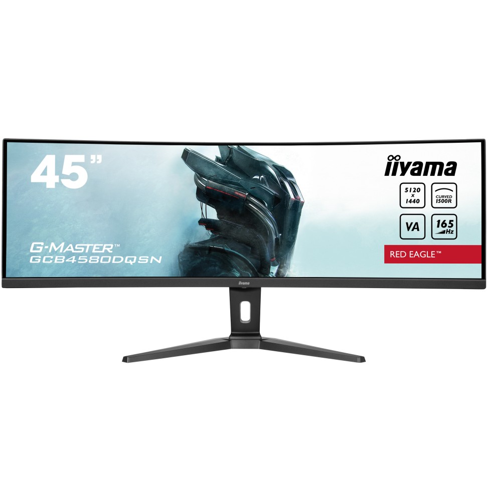GCB4580DQSN-B1 iiyama G-MASTER RED EAGLE CURVED Monitor PC 114,3 cm (45") 5120 x 1440 Pixel Dual QHD