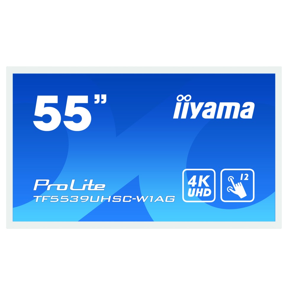 iiyama ProLite TF5539UHSC-W1AG Monitor PC 139,7 cm (55") 3840 x 2160 Pixel 4K Ultra HD LED Touch scr