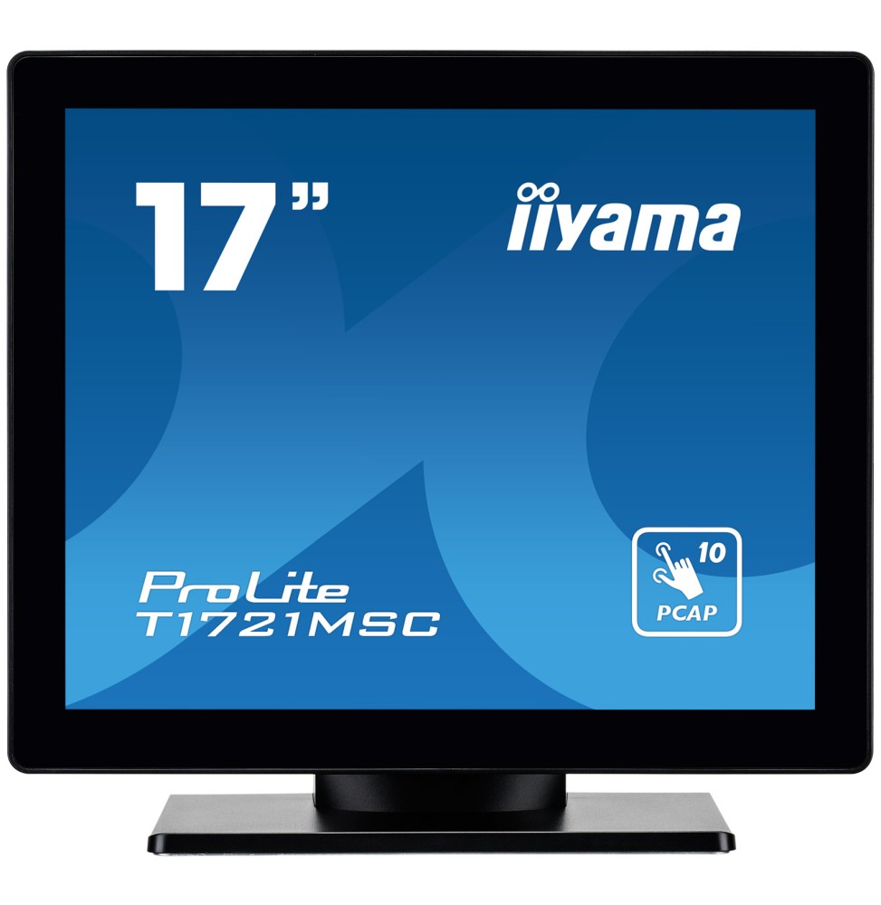 iiyama ProLite T1721MSC-B2 Monitor PC 43,2 cm (17") 1280 x 1024 Pixel SXGA LED Touch screen Da tavol